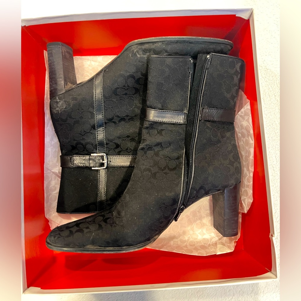 Womens Coach Ankle boots